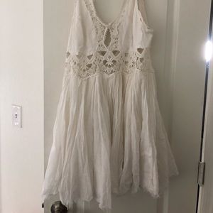 Free People lace detailing dress